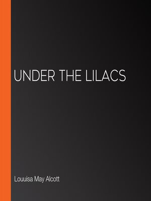 cover image of Under the lilacs